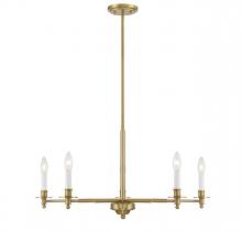 Savoy House Canada 1-4410-5-322 - Jasmine 5-Light Chandelier in Warm Brass