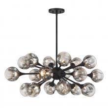 Savoy House Canada 1-7935-18-89 - Matisse 18-Light Chandelier in Matte Black