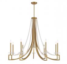 Savoy House Canada 1-8805-9-322 - Helen 9-Light Chandelier in Warm Brass