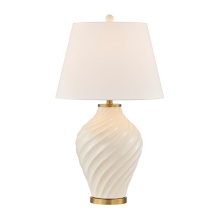 Savoy House Canada 11-CD34-WH - Viola 1-Light Table Lamp in White