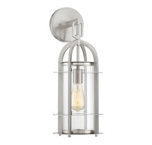 Savoy House Canada 5-801-SN - Merrill 1-Light Outdoor Wall Lantern in Satin Nickel