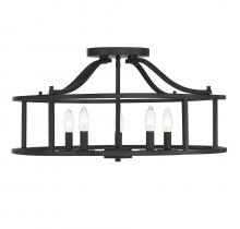 Savoy House Canada 6-1679-5-89 - Stockton 5-Light Ceiling Light in Matte Black