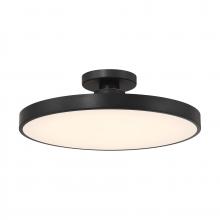 Savoy House Canada 6-2969-1-89 - Thayer 1-Light LED Ceiling Light in Matte Black