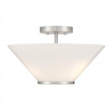 Savoy House Canada 6-4012-3-SN - Blair 3-Light Convertible Semi-Flush or Pendant in Satin Nickel