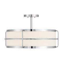 Savoy House Canada 6-4193-4-11 - Chauncey 4-Light Ceiling Light in Chrome