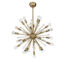 Savoy House Canada 7-6099-24-322 - Galea 24-Light Chandelier in Warm Brass