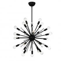 Savoy House Canada 7-6099-24-89 - Galea 24-Light Chandelier in Matte Black