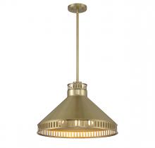 Savoy House Canada 7-8801-3-322 - Seagram 3-Light Pendant in Warm Brass