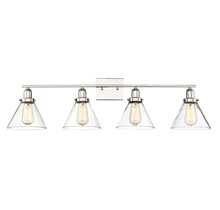 Savoy House Canada 8-9130-4-109 - Drake 4-Light Bathroom Vanity Light in Polished Nickel