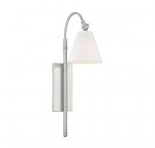 Savoy House Canada 9-1201-1-SN - Rutland 1-Light Adjustable Wall Sconce in Satin Nickel