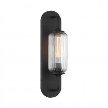 Savoy House Canada 9-3024-1-BK - Holton 1-Light Wall Sconce in Matte Black