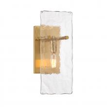 Savoy House Canada 9-8204-1-322 - Genry 1-Light Wall Sconce in Warm Brass