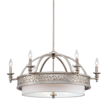 Eurofase 23095-014 - Amano, 9Lt Chandelier, Silver
