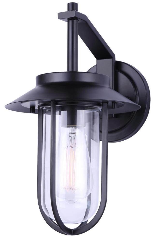 NAVY, IOL531BK, MBK Color, 1 Lt Outdoor Down Light, Clear Glass, 60W Type A