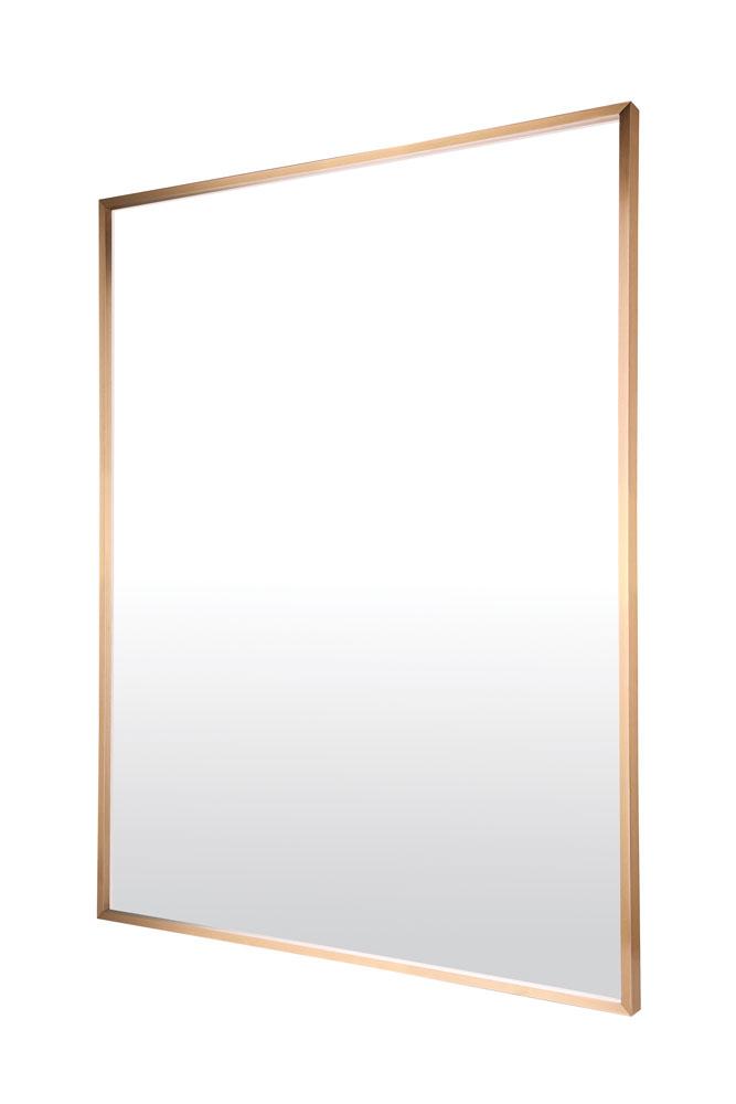 Mirror, Metal Frame Mirror, 24.75inch W x 32.75inch H x 1inch D