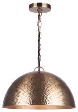 Canarm IPL735B01GD - Magnolia 1 Light Pendant, Gold Finish