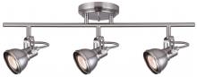 Canarm IT622A03BN10 - Polo 3 Light Track Lighting, Nickel Finish