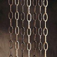 36" Outdoor Chain Rubbed bronze