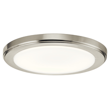 Kichler 44246NILED40 - Zeo 4000K LED 10" Round Flush Mount Brushed Nickel