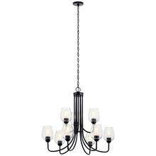 Kichler 44378BKCS - Chandelier 9Lt