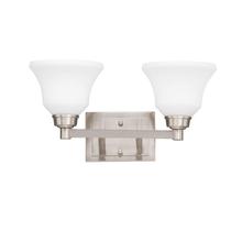 Kichler 5389NIL18 - Langford™ 2 Light Vanity Light with LED Bulbs Brushed Nickel