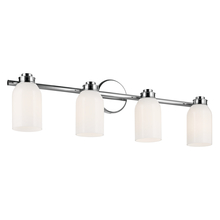 Kichler 55203CH - Shae 31" 4-Light Vanity Light with White Opal Glass in Chrome