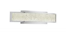 Kichler 83500 - Crushed Ice™ 24.25" 1 Light Vanity Light w/ Down Light Chrome