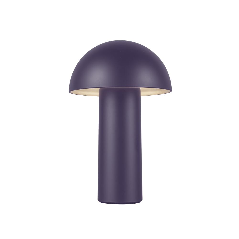 Setas 6-in Navy Blue LED Table Lamp