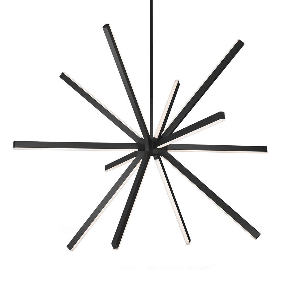 Sirius 56-in Black LED Chandeliers