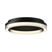 Kuzco Lighting Inc FM46116-BK-3CCT-UNV - Calix 16-in Black LED Flush Mount