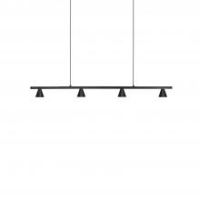 Kuzco Lighting Inc LP19937-BK - Dune 37-in Black LED Linear Pendant