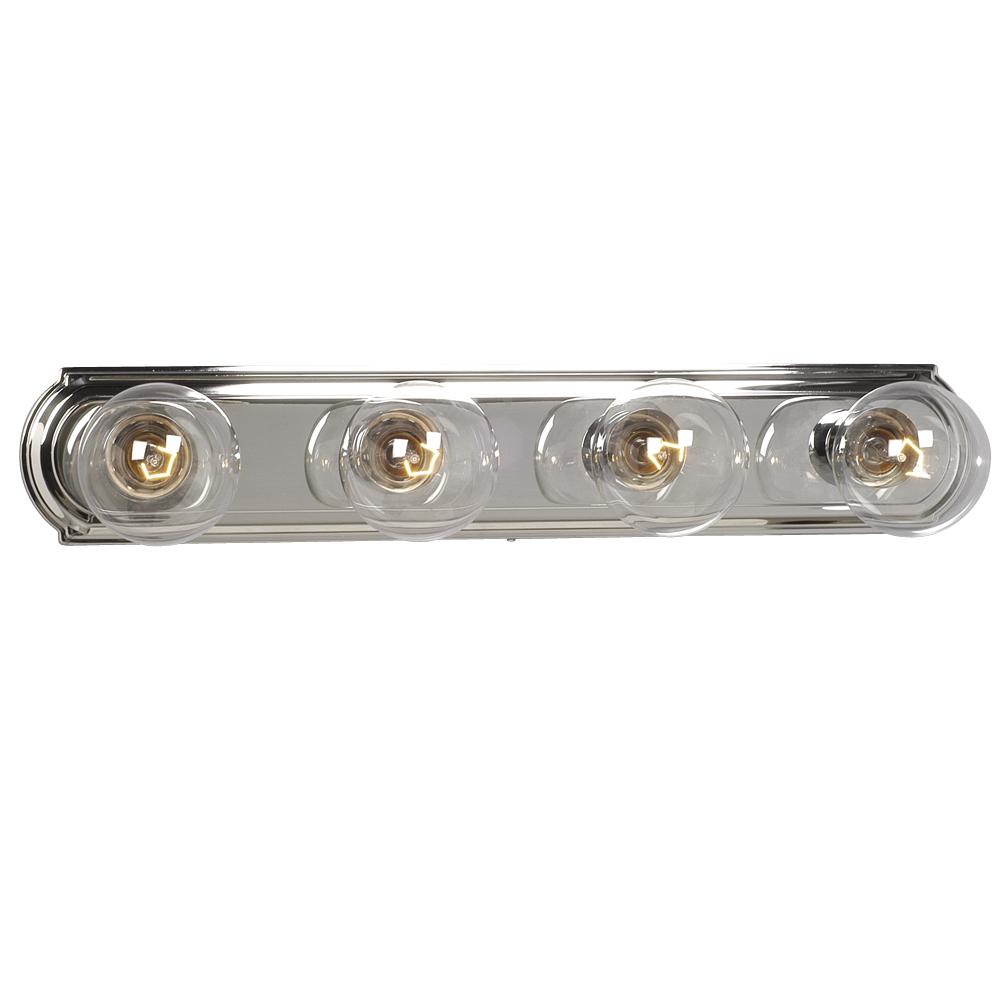 Four Light Vanity Bar - Chrome