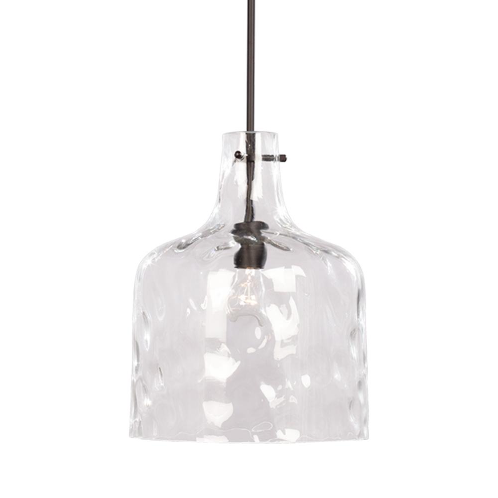 1L Mini-Pendant BK with 6",12" & 18" Ext. Rods and Swivel