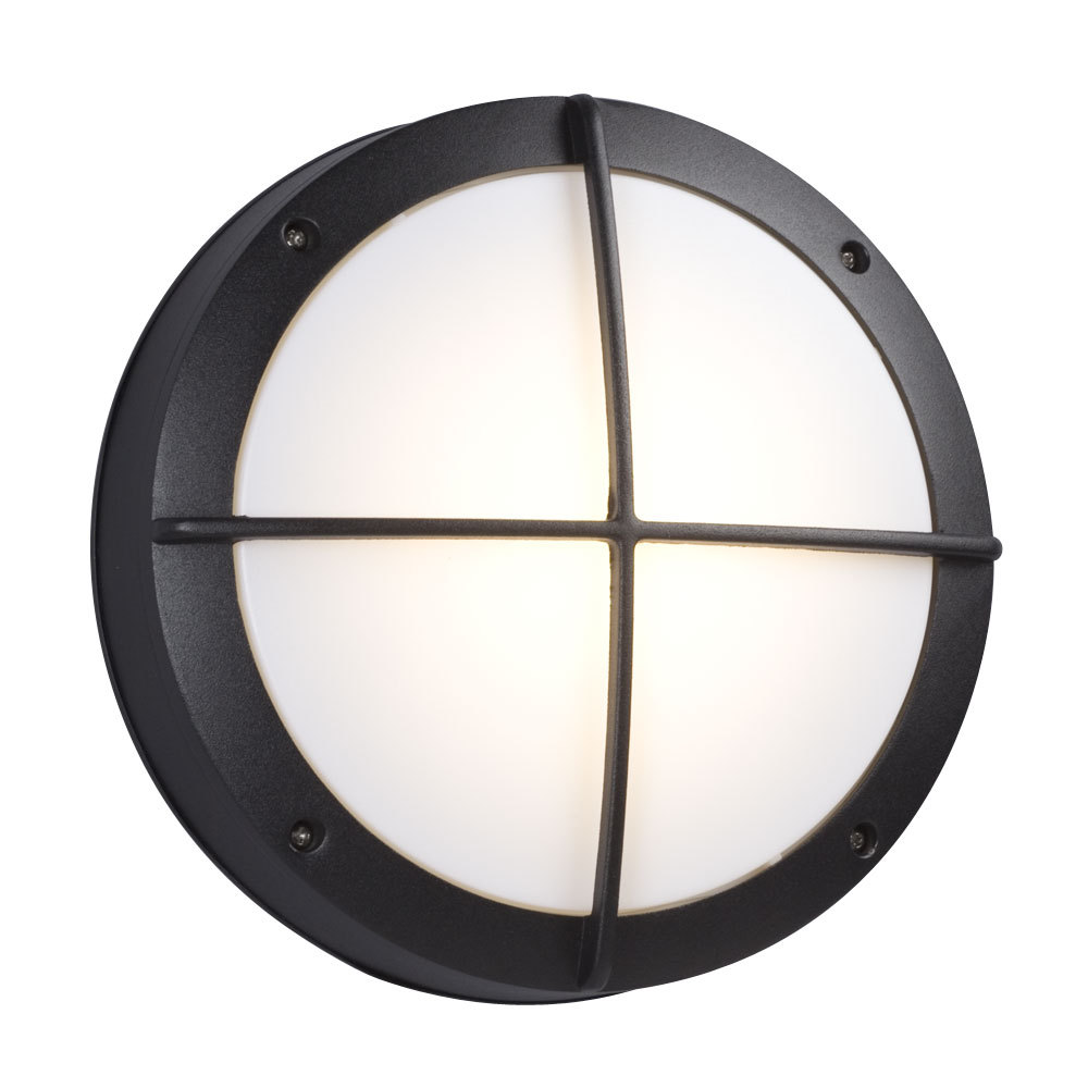 8-5/8" ROUND OUTDOOR BK AC LED Dimmable