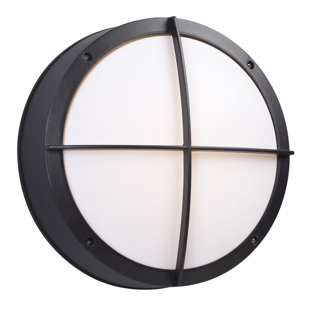 14" ROUND OUTDOOR BK AC LED Dimmable