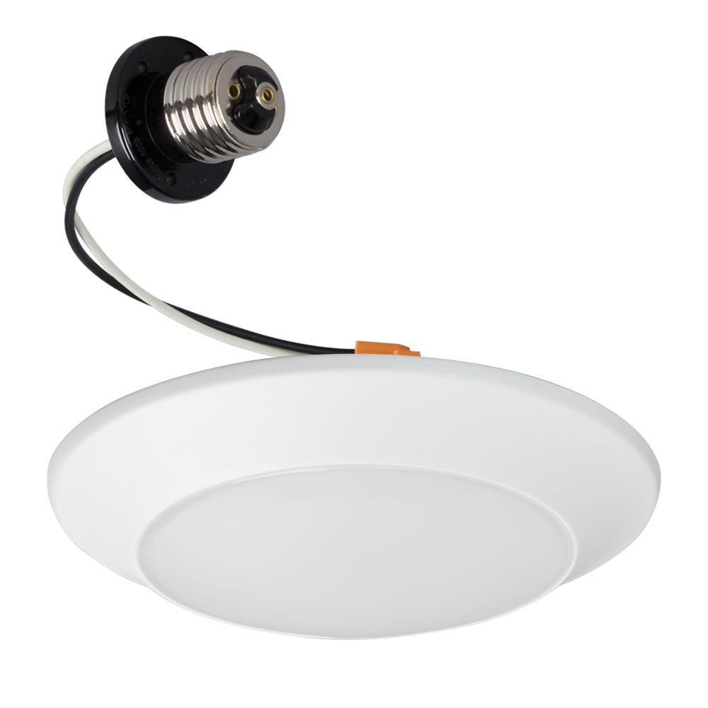 5"/6" Dimmable AC LED Disc Light (Can be mounted on 4" Junction Box or most Recesed Hous