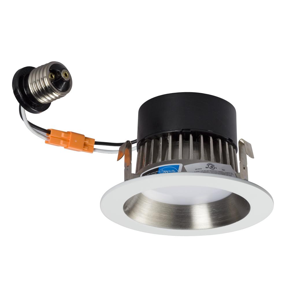 (ENERGY STAR) 4" Dimmable Retrofit LED Trim - Brushed Nickel