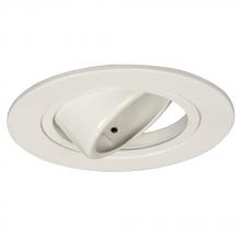 Galaxy Lighting 207WH - 4" Line Voltage Gimble Ring - White