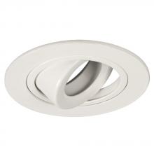 Galaxy Lighting 407WH - 4" Low / Line Voltage Gimble Ring - White