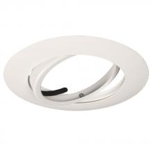 Galaxy Lighting 504WH - 6" Line Voltage Gimbal Ring - White
