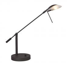 Galaxy Lighting 511065MTBZ - Table Lamp - Matte Bronze with Frosted Glass (Dimmable)