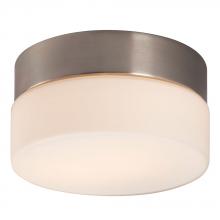 Galaxy Lighting ES612310BN - Flush Mount Ceiling Light - in Brushed Nickel finish with Satin White Glass