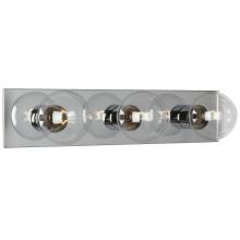 Galaxy Lighting 713618CH - Three Light Vanity  Bar - Chrome