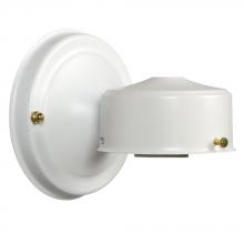 Galaxy Lighting C102-1-W - Outdoor Wall Light Holder - White