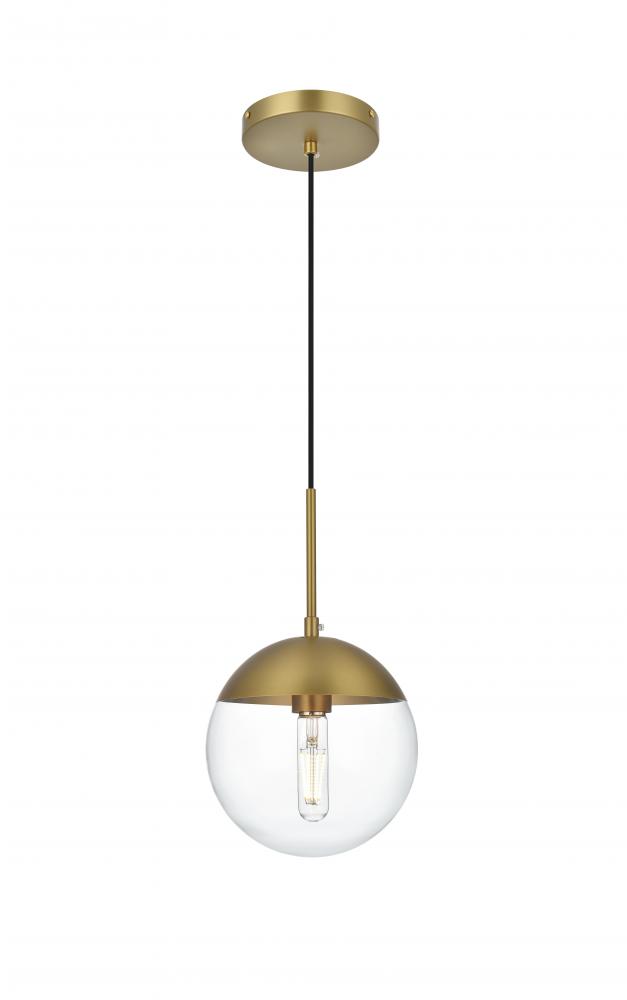 Eclipse Hang D8"H9"L1 Satin Gold CL