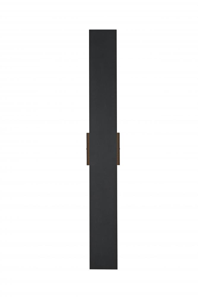 Wall Sconse W4.7"D2.4"H34" Black