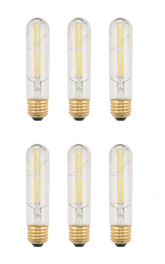 LED T10 E26 6W 120V LM550 3000K DIM D1.13 H5.12