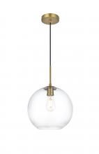 Elegant LD2224SG - BAXTER Hang D11.8"H11.8"L1 Satin Gold CL