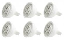 Elegant MR16LED103-6PK - LED MR16 light bulb GU5.3 6.5W 12V LM500 3000K DIM 40 degree, CRI80, ETL, 25000HRS