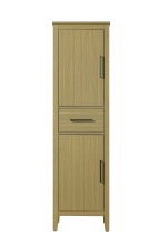 Elegant SC293A20MHB - 20 Inch Bath Storage Cabinet in Honey Brown